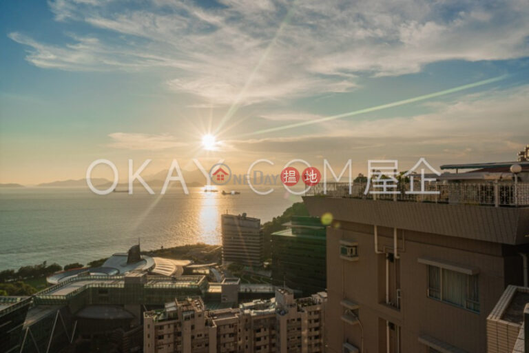 Stylish 3 bed on high floor with sea views & rooftop | For Sale